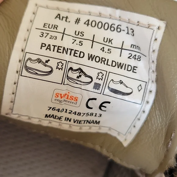 MBT "BARBARA" BROWN SUEDE LEATHER WALKING SHOES, SZ 7.5 - Picture 9 of 9